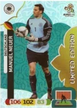 2012 Panini Adrenalyn XL Euro - Limited Editions #NNO Manuel Neuer Front