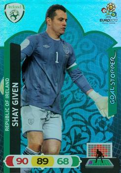 2012 Panini Adrenalyn XL Euro - Goal Stoppers #NNO Shay Given Front