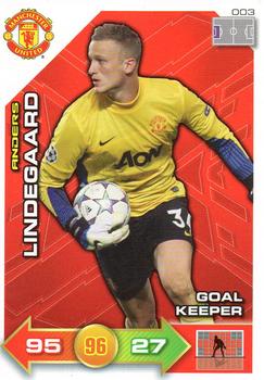 2011-12 Panini Adrenalyn XL Manchester United #3 Anders Lindegaard Front