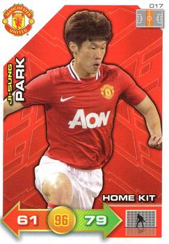 2011-12 Panini Adrenalyn XL Manchester United #17 Ji-Sung Park Front