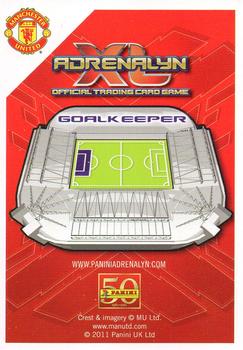 2011-12 Panini Adrenalyn XL Manchester United #32 Tomasz Kuszczak Back