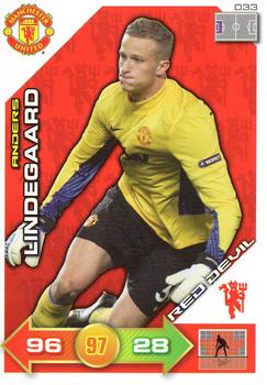 2011-12 Panini Adrenalyn XL Manchester United #33 Anders Lindegaard Front
