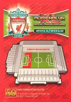 2011-12 Panini Adrenalyn XL Liverpool #10 Jose Enrique Back