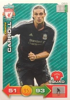 2011-12 Panini Adrenalyn XL Liverpool #53 Andy Carroll Front