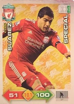 2011-12 Panini Adrenalyn XL Liverpool #83 Luis Suarez Front