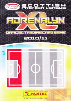 2010-11 Panini Adrenalyn XL Scottish Premier League #NNO Clark Robertson Back