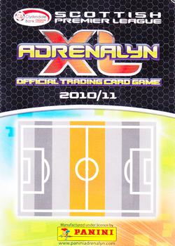 2010-11 Panini Adrenalyn XL Scottish Premier League #NNO Edwin de Graaf Back