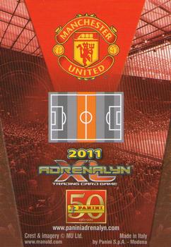 2010-11 Panini Adrenalyn XL Manchester United #21 Darren Fletcher Back