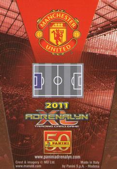 2010-11 Panini Adrenalyn XL Manchester United #32 Tomasz Kuszczak Back