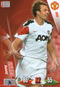 2010-11 Panini Adrenalyn XL Manchester United #42 Jonny Evans Front