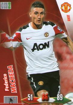 2010-11 Panini Adrenalyn XL Manchester United #59 Federico Macheda Front