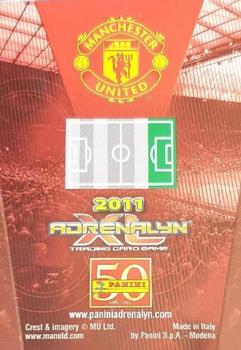 2010-11 Panini Adrenalyn XL Manchester United #124 Sir Bobby Charlton Back