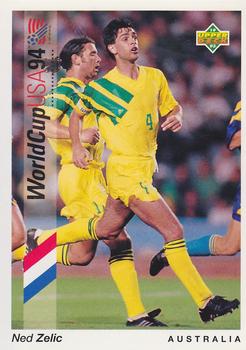 1993 Upper Deck World Cup Preview (English/German) #12 Ned Zelic Front