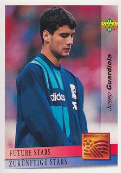 1993 Upper Deck World Cup Preview (English/German) #147 Josep Guardiola Front