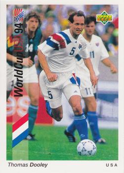 1993 Upper Deck World Cup Preview (English/German) #165 Thomas Dooley Front