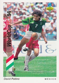 1993 Upper Deck World Cup Preview (English/German) #185 David Patino Front
