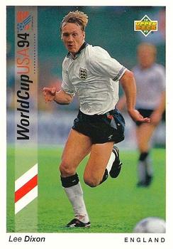 1993 Upper Deck World Cup Preview (English/German) #189 Lee Dixon Front