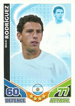 2010 Topps Match Attax England 2010 #NNO Maxi Rodriguez Front