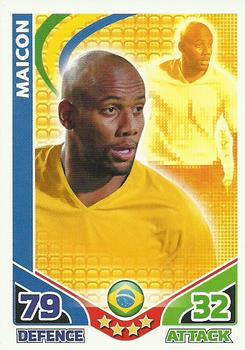 2010 Topps Match Attax England 2010 #NNO Maicon Front