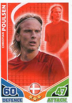 2010 Topps Match Attax England 2010 #NNO Christian Poulsen Front
