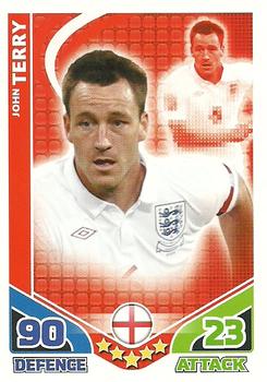 2010 Topps Match Attax England 2010 #NNO John Terry Front