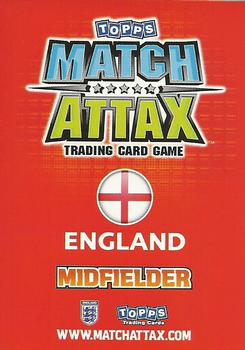 2010 Topps Match Attax England 2010 #NNO Gareth Barry Back