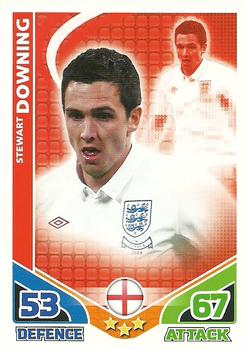 2010 Topps Match Attax England 2010 #NNO Stewart Downing Front