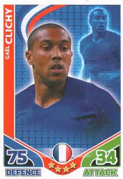 2010 Topps Match Attax England 2010 #NNO Gael Clichy Front
