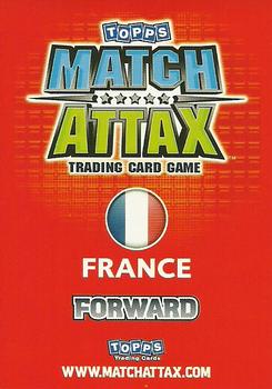 2010 Topps Match Attax England 2010 #NNO Thierry Henry Back