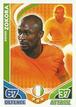 2010 Topps Match Attax England 2010 #NNO Didier Zokora Front