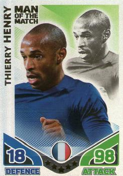 2010 Topps Match Attax England 2010 #NNO Thierry Henry Front