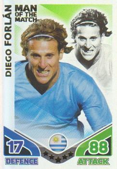 2010 Topps Match Attax England 2010 #NNO Diego Forlan Front