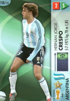 2006 Panini Goaaal! World Cup Germany #108 Hernan Jorge Crespo Front