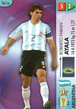 2006 Panini Goaaal! World Cup Germany #16 Ayala Front