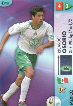 2006 Panini Goaaal! World Cup Germany #43 Ricardo Osorio Front