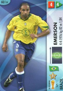 2006 Panini Goaaal! World Cup Germany #60 Emerson Front