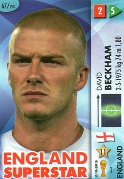 2006 Panini Goaaal! World Cup Germany #67 David Beckham Front