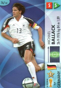 2006 Panini Goaaal! World Cup Germany #76 Michael Ballack Front