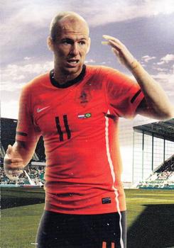 2012 Futera Unique World Football #100 Arjen Robben Front
