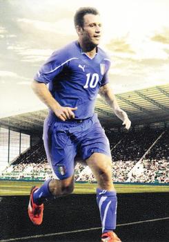 2012 Futera Unique World Football #124 Antonio Cassano Front