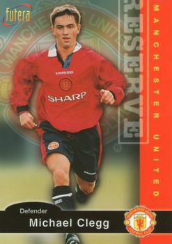 1997 Futera Manchester United #31 Michael Clegg Front