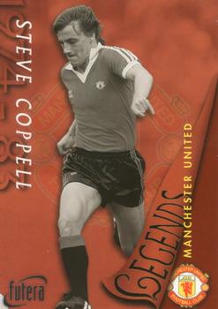 1997 Futera Manchester United #40 Steve Coppell Front