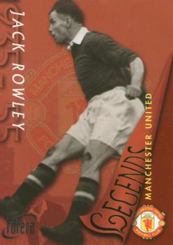 1997 Futera Manchester United #43 Jack Rowley Front