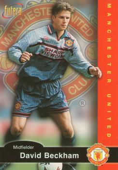 1997 Futera Manchester United #06 David Beckham Front