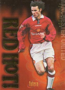 1997 Futera Manchester United - Red Hot Gold #RH2 Ryan Giggs Front