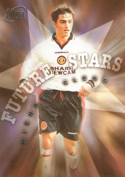 1997 Futera Manchester United - Future Stars Silver #FS6 Michael Clegg Front