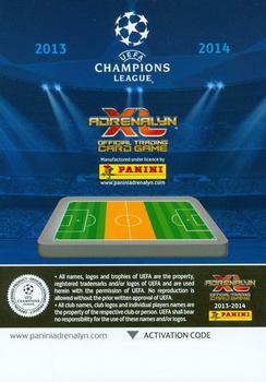 2013-14 Panini Adrenalyn XL UEFA Champions League #152 Paul Pogba Back