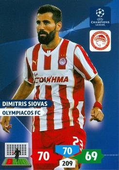 2013-14 Panini Adrenalyn XL UEFA Champions League #201 Dimitris Siovas Front