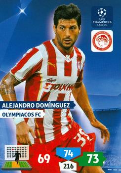 2013-14 Panini Adrenalyn XL UEFA Champions League #203 Alejandro Dominguez Front