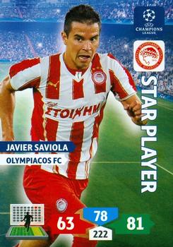 2013-14 Panini Adrenalyn XL UEFA Champions League #207 Javier Saviola Front